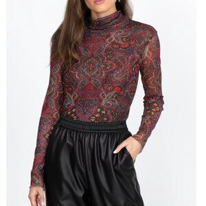 Johnny Was Potion Mock Neck, M